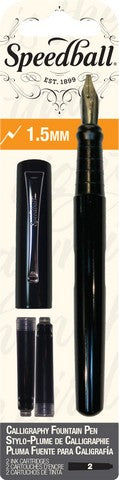 FOUNTAIN CALLIG PEN 1.5MM BLK