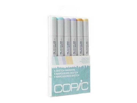 SKETCH 6PC PALE PASTELS