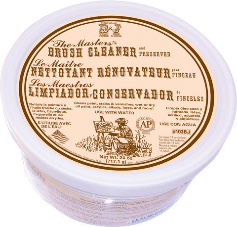 J&B Brush Cleaner and Preserver 24oz tub