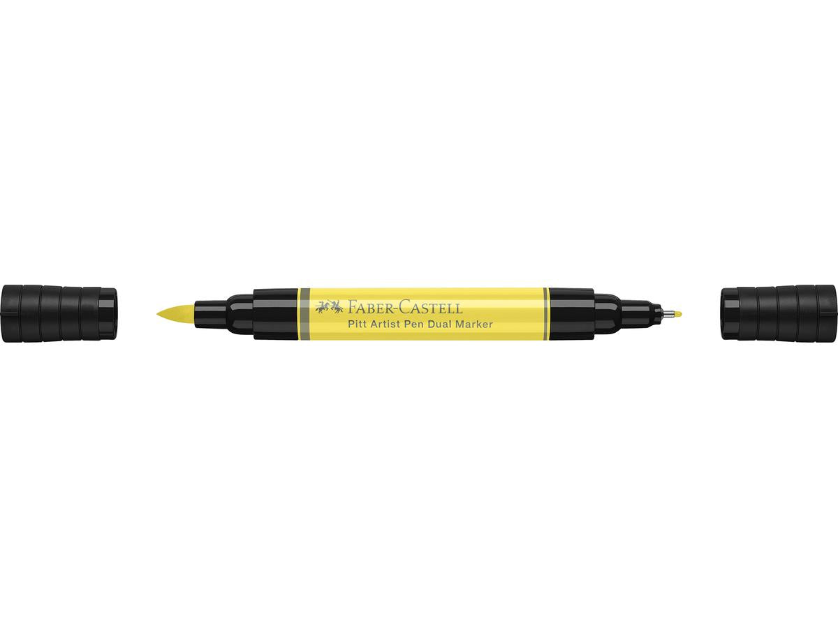 FABER CASTELL PITT DUAL LT YELLOW GLAZ
