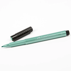 FABER CASTELL PITT 1.5MM MET GREEN