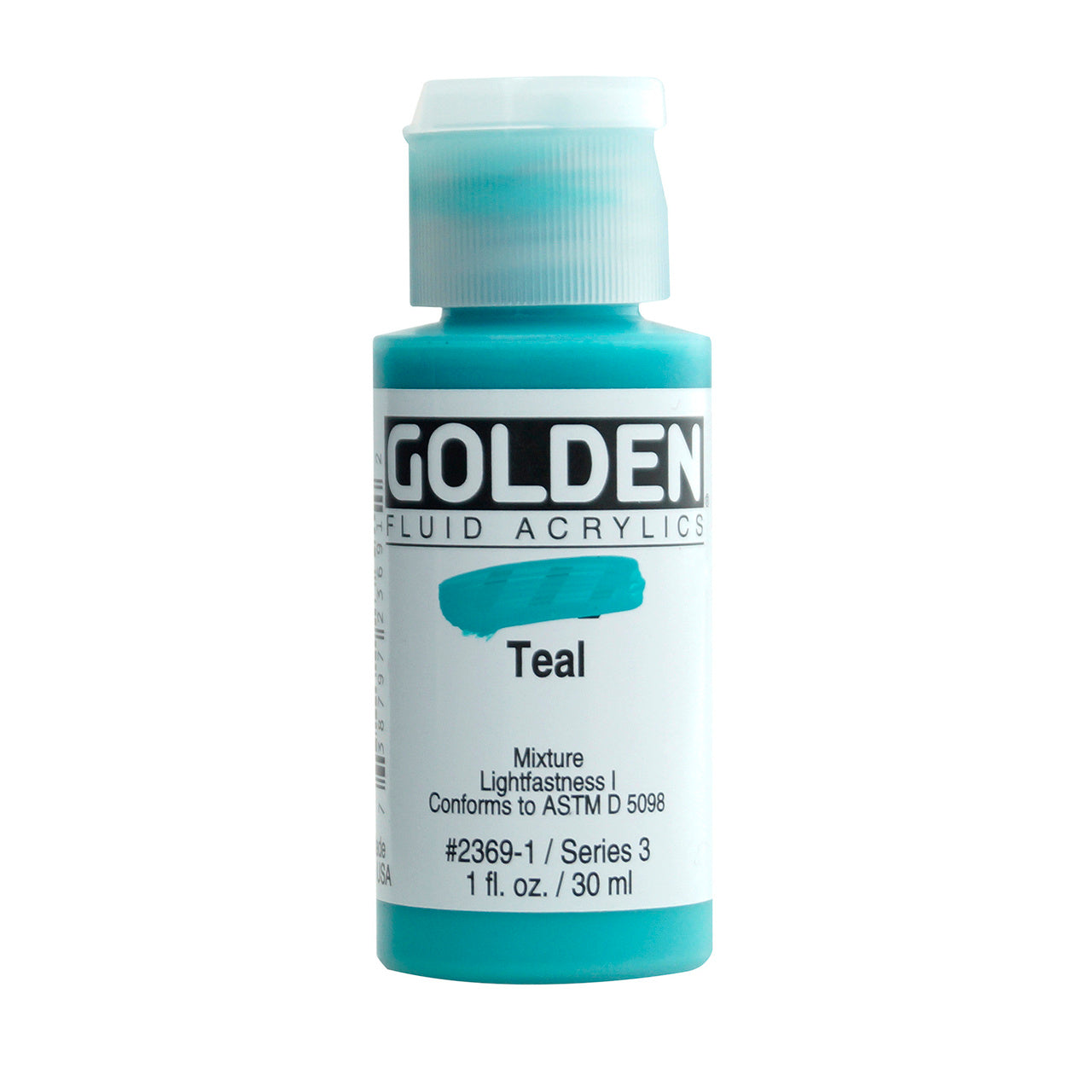 FLUID ACRYLIC 1OZ TEAL