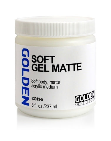MED SOFT GEL MATTE 8OZ