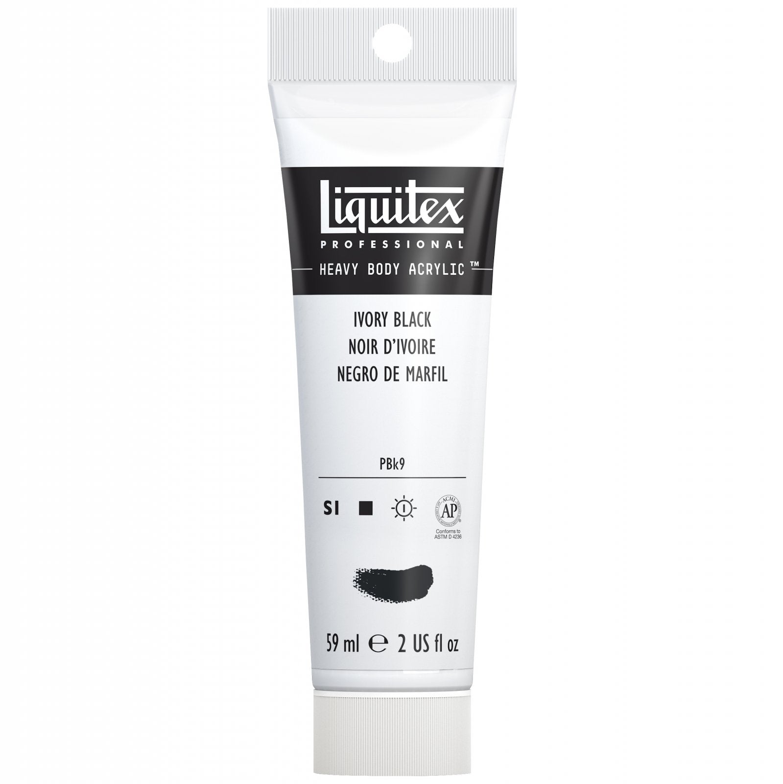 Liquitex Heavy Body Ivory Black 2oz