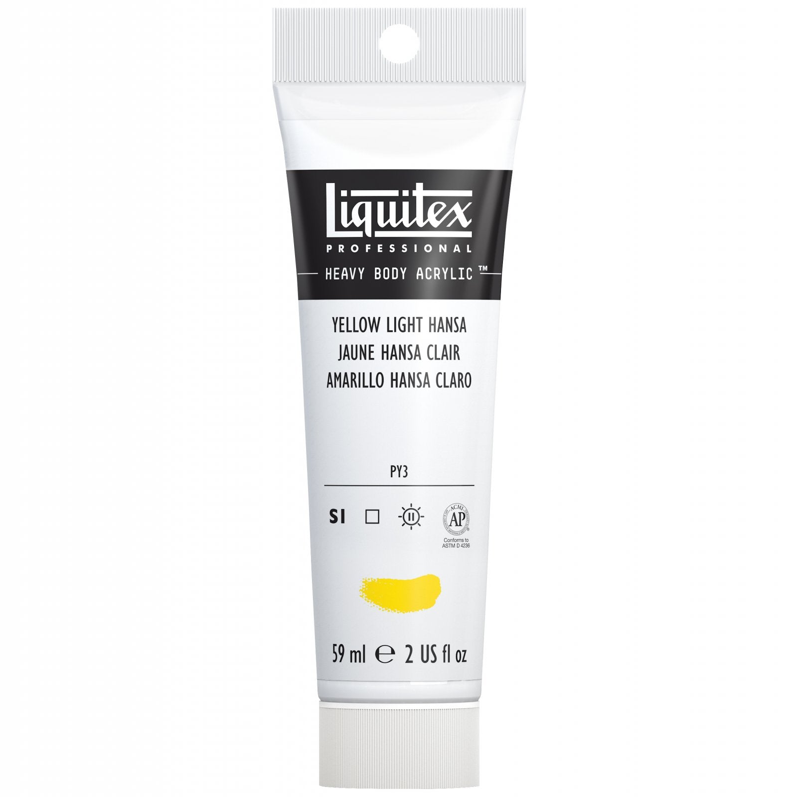 Liquitex Heavy Body Yellow Light Hansa 2oz