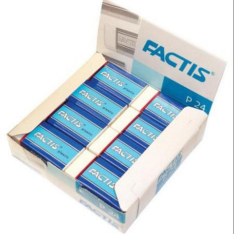 WHITE VINYL ERASER SMALL
