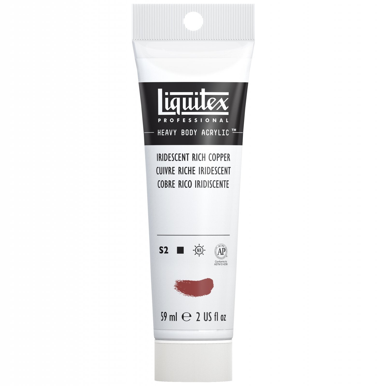 Liquitex Heavy Body Iridescent Rich Copper 2oz