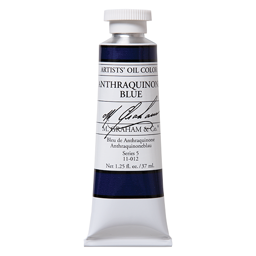 M GRAHAM ANTHRAQUINONE BLUE 37ML OIL CLR
