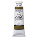 M GRAHAM AZO GREEN 37ML OIL COLOR