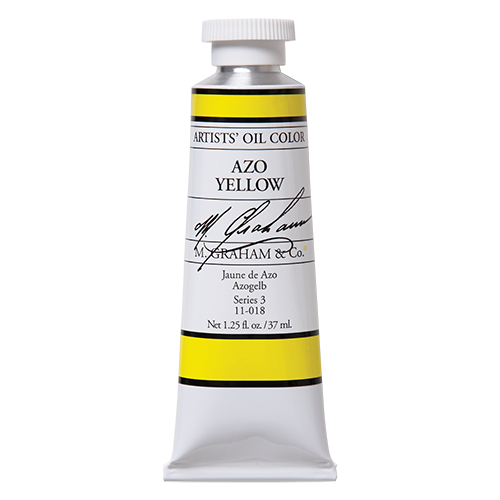 M GRAHAM AZO YELLOW 37ML OIL CLR