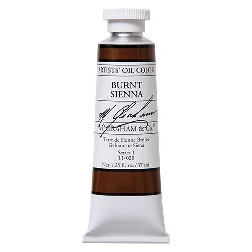 M GRAHAM BURNT SIENNA 37ML OIL CLR