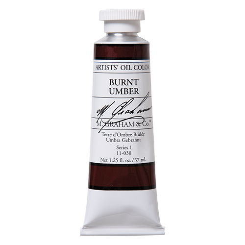 M GRAHAM BURNT UMBER 37ML OIL CLR