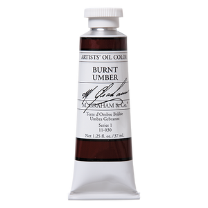 M GRAHAM BURNT UMBER 37ML OIL CLR