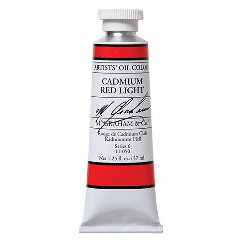 M GRAHAM CADMIUM RED LIGHT 37ML OIL CLR