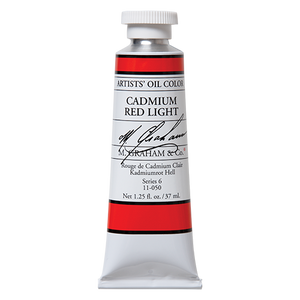 M GRAHAM CADMIUM RED LIGHT 37ML OIL CLR