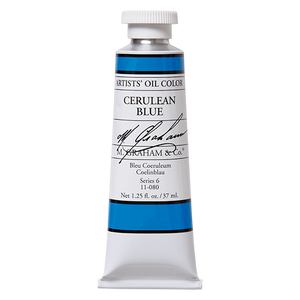 M GRAHAM CERULEAN BLUE  37ML OIL CLR