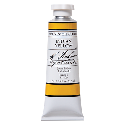 M GRAHAM INDIAN YELLOW 37ML OIL CLR